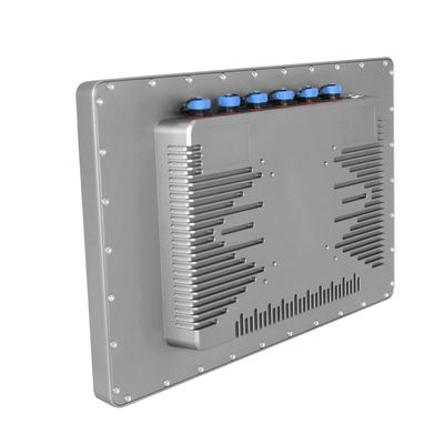 Bảng điều khiển cảm ứng điện trở công nghiệp chắc chắn 15,6 "ngoài trời bền bỉ pc ip68, ip69k được chứng nhận