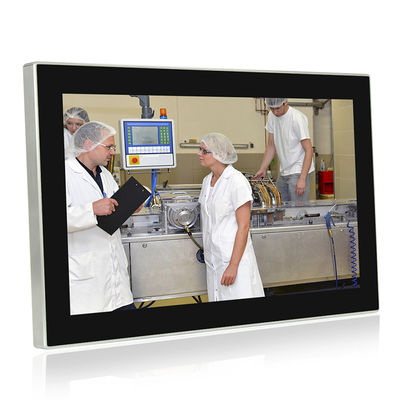 Máy tính bảng điều khiển bằng thép không gỉ 15,6 &quot;tất cả trong một chắc chắn cho các ứng dụng khó khăn
