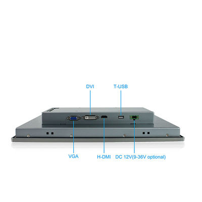 SUS304 Màn hình cảm ứng 15 inch công nghiệp để chế biến thực phẩm