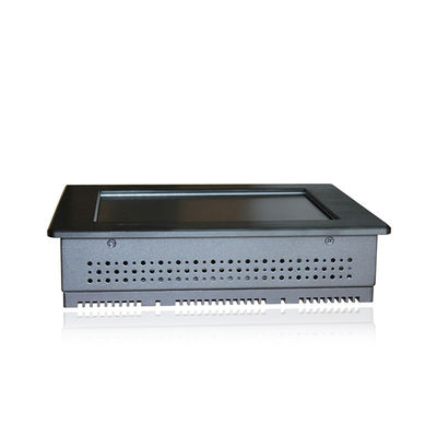 Máy tính mini không quạt công nghiệp Linux Celeron Màn hình cảm ứng AIO lõi kép 3855U