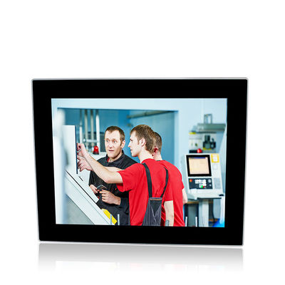 Chống rung 12 &quot;Pcap X86 Bảng điều khiển cảm ứng công nghiệp PC Nhiều cổng