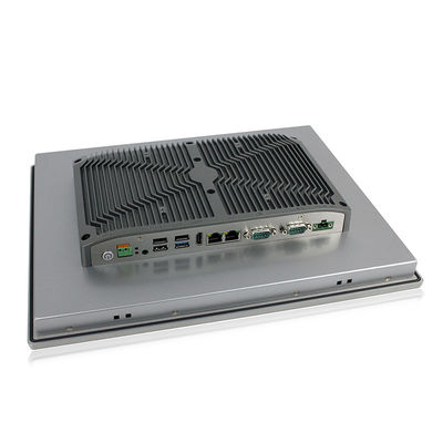 X86 15 &quot;Windows Industrial All In One Bảng điều khiển PC màn hình cảm ứng 6 * COM
