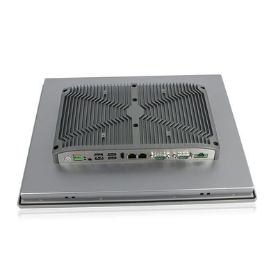 Bảng điều khiển cảm ứng công nghiệp nhúng chống phá hoại PC 15 inch 2 LAN 9V-36V