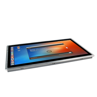 IOT Máy tính cảm ứng nhúng không quạt 24 &quot;I3 8145U Windows 10 RS232 VGA PCAP