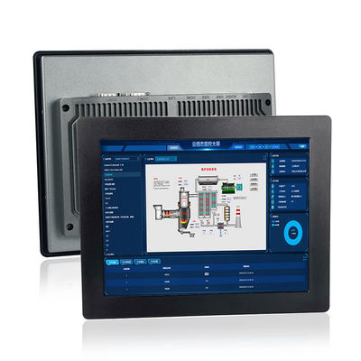 Máy tính cá nhân công nghiệp RS232 RS485, Pc nhỏ không quạt cảm ứng điện trở 12 &quot;