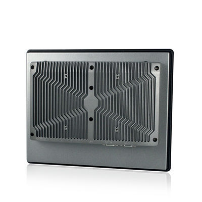 Tất cả trong một 4 USB 3.0 Bảng điều khiển cảm ứng nhúng Ubuntu PC Kích thước 12 inch Làm mát im lặng
