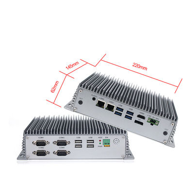 Hộp nhỏ máy tính công nghiệp nhúng không quạt I5 8265U thế hệ thứ 8 Pc