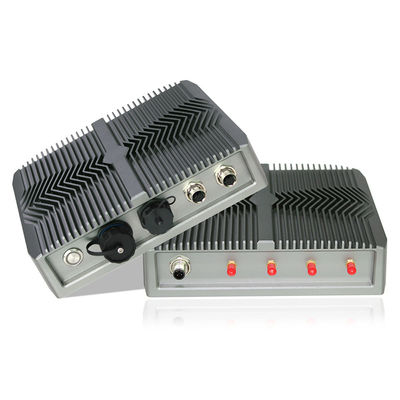 Máy tính để bàn kép Lan 2USB Máy tính mini không quạt công nghiệp, IP67 ngoài trời I5 Mini Pc không quạt