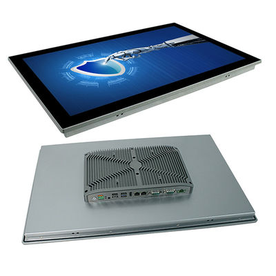 Máy tính để bàn không quạt 21,5 inch Máy tính bảng IP67 Thế hệ thứ 8 I3 I5 I7 Máy tính đa điểm cảm ứng PCAP VESA