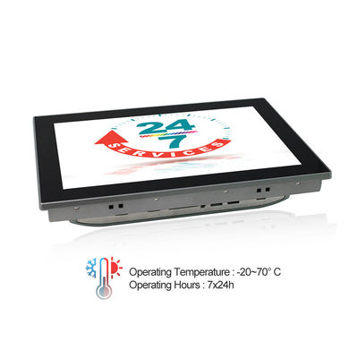 Bảng điều khiển Máy tính cảm ứng công nghiệp HMI chống nước chống bụi IP65 cho tủ điều khiển