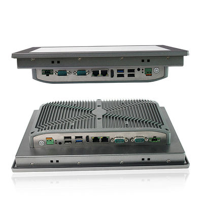 Bảng điều khiển công nghiệp HMI 12 inch I3 8145U Máy tính nhúng cảm ứng Wifi có thể tùy chỉnh
