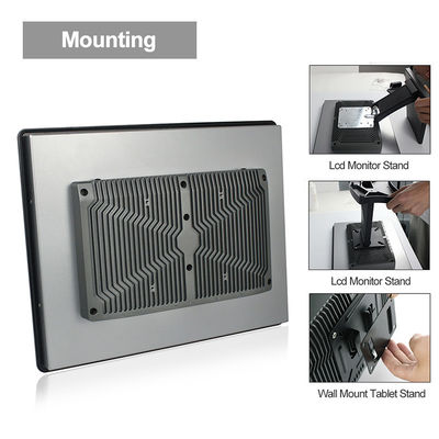 I5 Dual Core Gpio Embedded Touch Panel PC Màn hình cảm ứng điện trở 15in