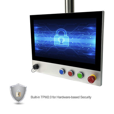 32GB Điều khiển thuyền 17 inch Màn hình cảm ứng tất cả trong một Pc Công nghiệp IP65 Chống thấm nước
