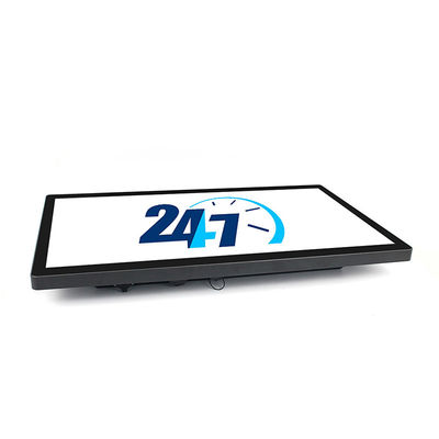 Màn hình cảm ứng chống nước Pcap 24 &quot;IP69K Pc VGA không quạt với mạng LAN GbE