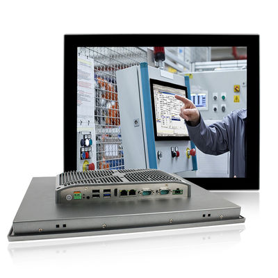 1280x1024 Máy tính nhúng vuông chắc chắn Win7 / 8/10 TPM 2.0 30W