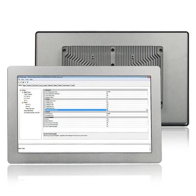 Bảng điều khiển HMI nhúng không quạt PC TPM2.0 15,6 inch 1500nits cho hệ thống điều khiển