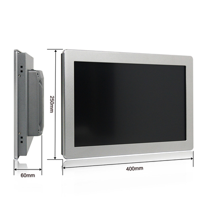 Bảng điều khiển HMI nhúng không quạt PC TPM2.0 15,6 inch 1500nits cho hệ thống điều khiển