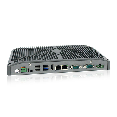 20W DC36V Không quạt nhúng Mini Pc J1900 I3 I5 I7 X86 Vỏ hợp kim