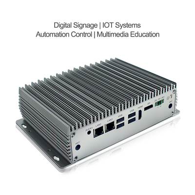 Hộp nhúng công nghiệp không quạt PC Lõi tứ J1900 tùy chỉnh