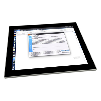 Máy tính bảng điều khiển cảm ứng công nghiệp Quad Core J1900 2.0GHz Tất cả trong một Ip65 không quạt