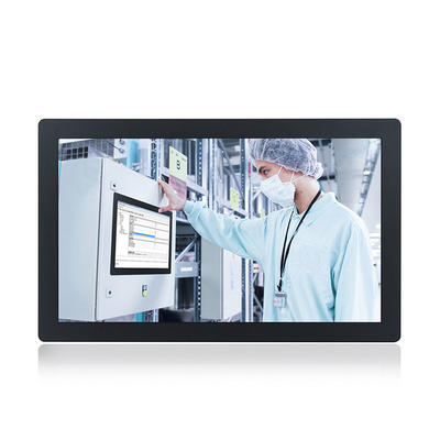 Win10 Iot J1900 HMI Industrial Panel Máy tính để bàn Máy tính để bàn 21,5 inch TPM 2.0 Cảm ứng điện trở