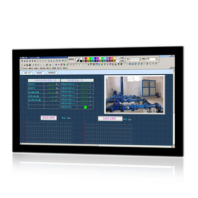 Chất lượng Bảng điều khiển cảm ứng nhúng công nghiệp 24 inch PC Core J1900 4GB RAM 64GB SSD nhà máy