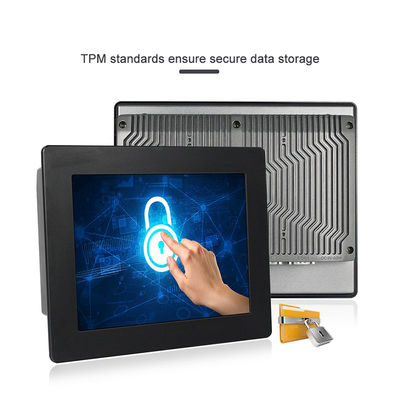 Chất lượng Bảng điều khiển cảm ứng công nghiệp 800x600 TPM2.0 PC Windows J1900 Cổng GPIO 10 inch nhà máy